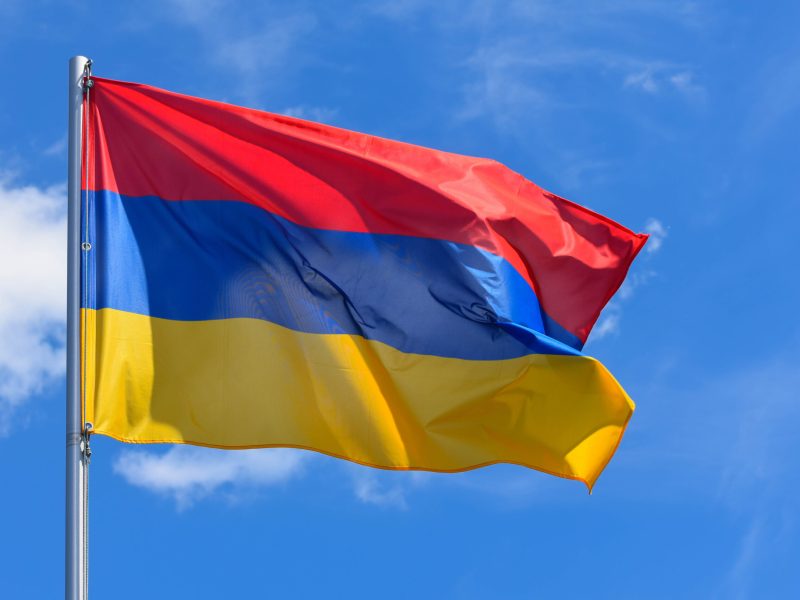 The,Flag,Of,Armenia,Is,A,Rectangular,Banner,Consisting,Of