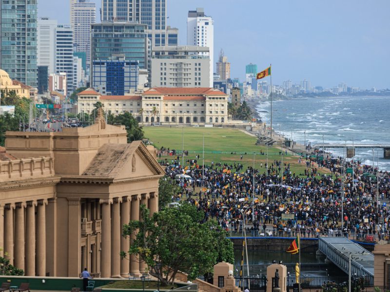 Colombo,,Sri,Lanka,-,April,10,2022:,Sri,Lanka’s,President